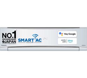 Panasonic CS/CU-NU12YKY5W 1 Ton 5 Star Split Inverter AC with Wi-fi Connect - White , Copper Condenser image