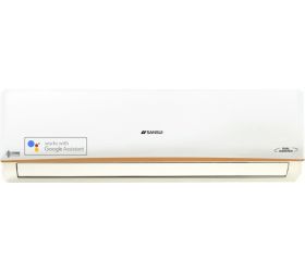 Sansui SAC155SIASMART Activated Carbon Filter 1.5 Ton 5 Star Split Dual Inverter Smart AC with Wi-fi Connect - White , Copper Condenser image