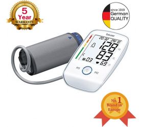 Beurer BM 45 BM 45 upper arm blood pressure monitor 5 years warranty Bp Monitor White image