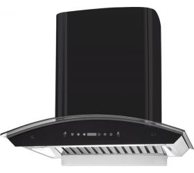 Kaff Nobelo LX DHC 75 Prima DHC 60 Auto Clean Wall Mounted Chimney Black 1180 CMH image