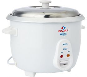 Bajaj RCX 28 - 05 1.8-Litre 550 WATT Automatic Electric Rice Cooker 1.8 L, White image