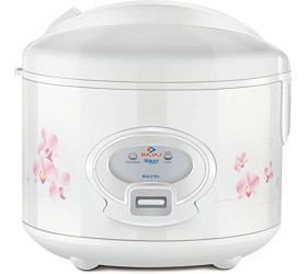 Bajaj Pronto Deluxe Majesty New RCX 21 Deluxe Electric Rice Cooker 1.8 L, White image