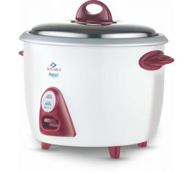 Bajaj HL1665/00 Majesty New RCX 3 Electric Rice Cooker 1.5 L, White and Red image