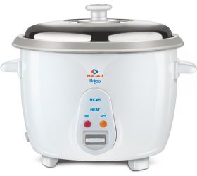 Bajaj RCX 5 Majesty New Electric Rice Cooker 1.8 L, White image