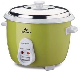 Bajaj KRC-08 RCX DUO 1.8 Electric Rice Cooker 1.8 L, Green image