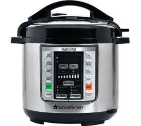 Wonderchef Nutri-Pot Nutri Pot Electric Pressure Cooker 3 L, Black & Silver image