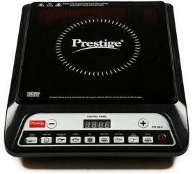Prestige PIC-20/1 Induction Cooktop PIC-20.1 Induction Cooktop Black, Push Button image