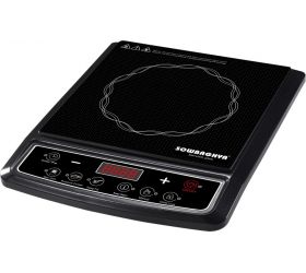 Sowbaghya prestige PIC 14.0 Induction cook top Sarvam Plus Without Pot Induction Cooktop Black, Push Button image
