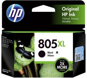 HP 3YM71AA 805 XL Black Ink Cartridge image