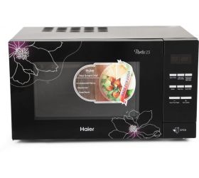 Haier HIL2301CBSB 23 L Convection Microwave Oven , Black image