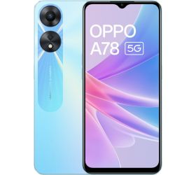OPPO A78 5G (Glowing Blue, 128 GB)(8 GB RAM) image