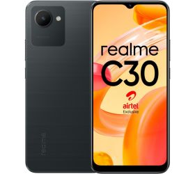 realme C30 with Airtel Prepaid Offer (Denim Black, 32 GB)(3 GB RAM) image