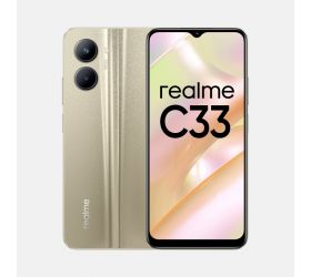 realme C33 (Sandy Gold, 64 GB)(4 GB RAM) image