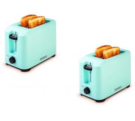 USHA PT3720 Pack of 2 700 W Pop Up Toaster Blue image