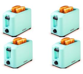 USHA PT3720 Pack of 4 700 W Pop Up Toaster Blue image