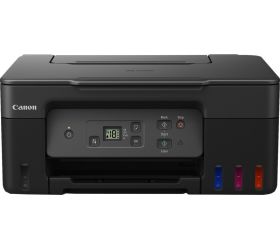 Canon G2770 Multi-function Color Inkjet Printer Black, Ink Tank, 4 Ink Bottles Included image