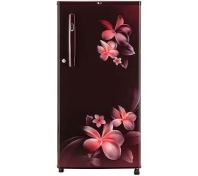 LG 190 L Direct Cool Single Door 2 Star Refrigerator SCARLET PLUMERIA, GL-B199OSPC image