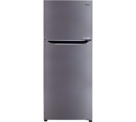 LG 260 L Frost Free Double Door 2 Star 2020 Refrigerator Shiny Steel, GL-C292SPZU image