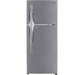 LG 260 L Frost Free Double Door Top Mount 3 Star Convertible Refrigerator Shiny Steel, GL-T292RPZX image