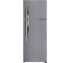LG 284 L Frost Free Double Door 3 Star 2019 Refrigerator Shiny Steel, GL-C302KPZY image
