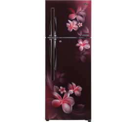 LG 284 L Frost Free Double Door 3 Star 2020 Convertible Refrigerator Scarlet Plumeria, GL-T302RSPN image