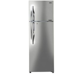LG 360 L Frost Free Double Door 2 Star 2020 Refrigerator Shiny Steel, GL-C402RPZU image