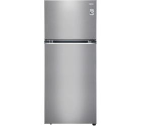 LG 408 L Frost Free Double Door 2 Star Convertible Refrigerator Shiny Steel, GL-S412SPZY image