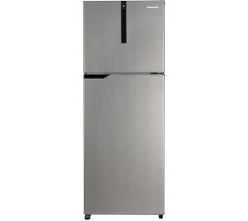 Panasonic 270 L Frost Free Double Door 3 Star 2019 Refrigerator with Base Drawer Shining Silver, NR-BG271VSS3 image