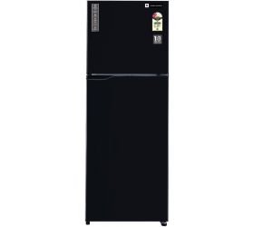 realme TechLife 310 L Frost Free Double Door 2 Star Refrigerator Black Uniglass, 310JF2RMBG image