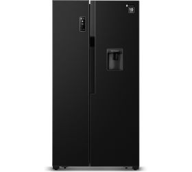 realme TechLife 564 L Frost Free Double Door Refrigerator PCM Black, 564ASRM image