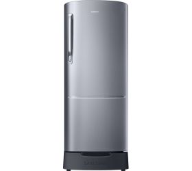 SAMSUNG 184 L Direct Cool Single Door 3 Star Refrigerator Elegant Inox, RR20C2823S8/NL image