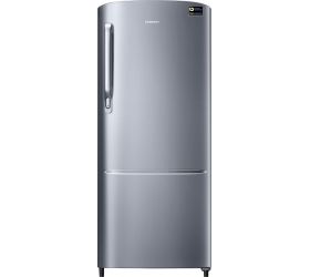 Samsung 192 L Direct Cool Single Door 3 Star 2020 Refrigerator Elegant Inox, RR20T172YS8/HL image