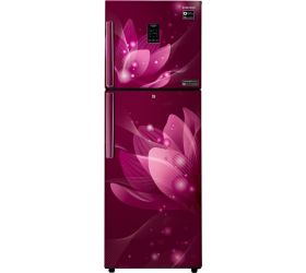 Samsung 253 L Frost Free Double Door 2 Star 2020 Convertible Refrigerator Saffron Red, RT28T3922R8/HL image