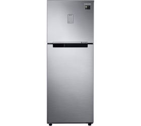 Samsung 253 L Frost Free Double Door 3 Star 2020 Refrigerator Elegant Inox, RT28T3483S8/HL image