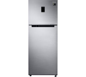 SAMSUNG 415 L Frost Free Double Door 3 Star Convertible Refrigerator Elegant Inox, RT42B553ES8/HL image
