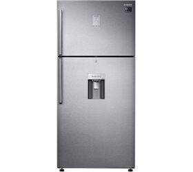 SAMSUNG 523 L Frost Free Double Door 2 Star Convertible Refrigerator with 5In 1 Ez Clean Steel, RT54B6558SL/TL image