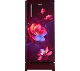 Whirlpool 184 L Direct Cool Single Door 2 Star Refrigerator with Base Drawer Wine, 205 WDE ROY 2S WINE BLOOM-Z image