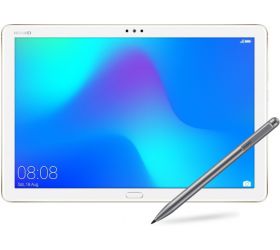 Huawei MediaPad M5 Lite With stylus 3 GB RAM 32 GB ROM 10.1 inch with Wi-Fi+4G Tablet (Champagne Gold) image