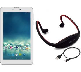 I Kall N8 8 GB 7 inch with 3G (White) With Neckband 512 MB RAM 8 GB ROM 7 inch with Wi-Fi+3G Tablet (White) image