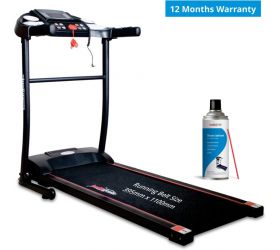 Healthgenie Motorized Treadmill 3911M with silicone Lubricant, Max Speed 10 Kmph Treadmill image