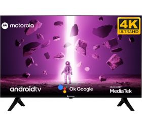 MOTOROLA 43UHDADMXSBE Envision 109 cm 43 inch Ultra HD 4K LED Smart Android TV with Bezel-Less Design, Google Voice Assistant, and Dolby Audio 2023 image