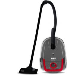 EUREKA FORBES Sure Dyno Vac Dry Vacuum Cleaner with Reusable Dust Bag Red, Black image