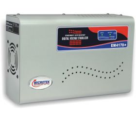 MICROTEK EM 4170+ Microtek Stabilizer for 1.5 Ton A.C Voltage Stabilizer Grey image