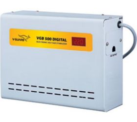 V-Guard VGB 500 Digital for AC upto 2 Ton 130V- 300V Voltage Stabilizer Grey image