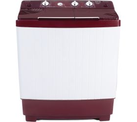 InnoQ IQ-65EXCEL-IPN 6.5 kg Semi Automatic Top Load Washing Machine Maroon, White image