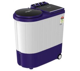 Whirlpool Ace Xl 9 Kg Semi Automatic Washing Machine 3D Scrub Technology, Royal Purple, 5 Star, 10 Years Warranty 9 kg Semi Automatic Top Load Purple, White image