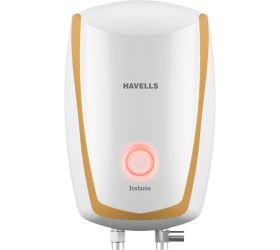Havells Instanio 1 L Instant Water Geyser , White and Mustard image